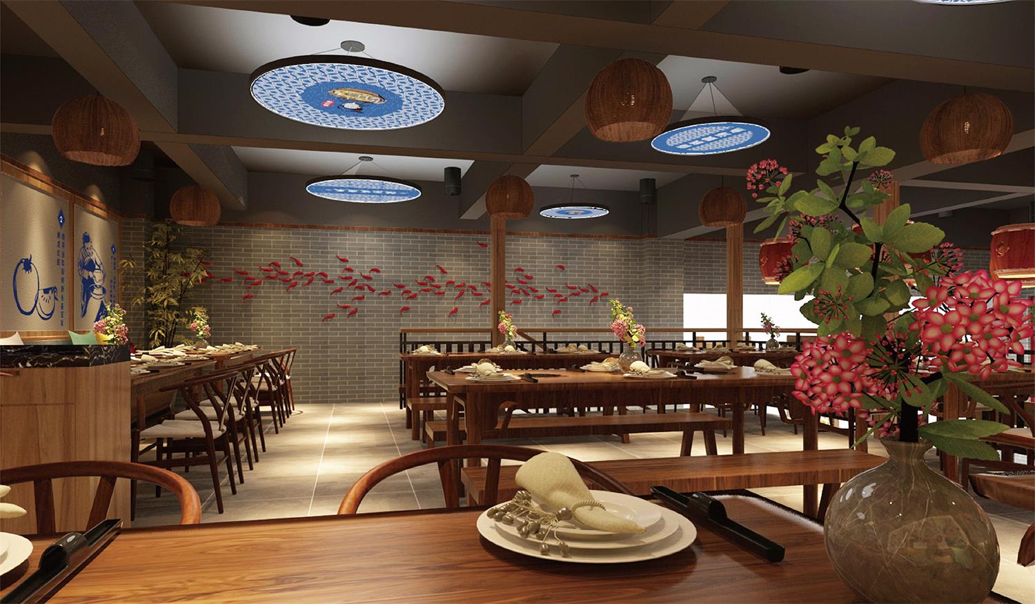 梅州如何让中餐厅的餐饮空间设计，蕴含中国传统文化底蕴？